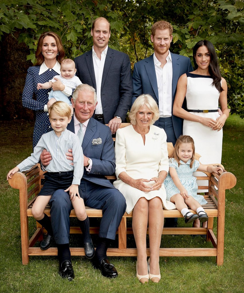 Photo of the royal family. 