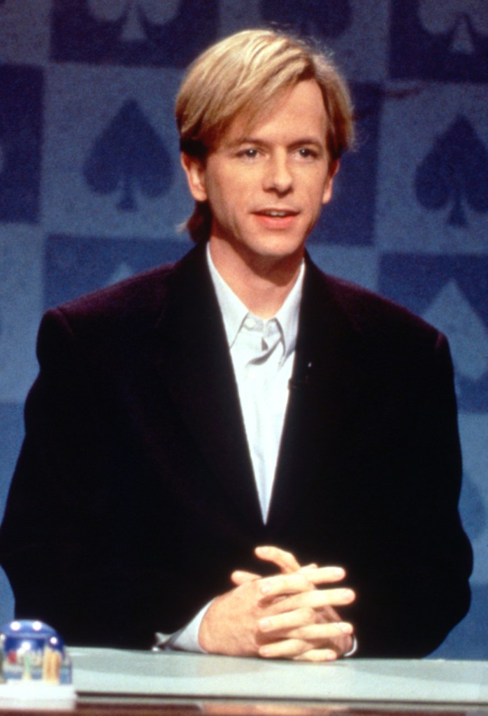 Spade, who claimed he wanted to make the receptionist role a reoccurring character, adamantly said no despite the fact that Bowie pointed out that the sketch might not even make it on the show. 