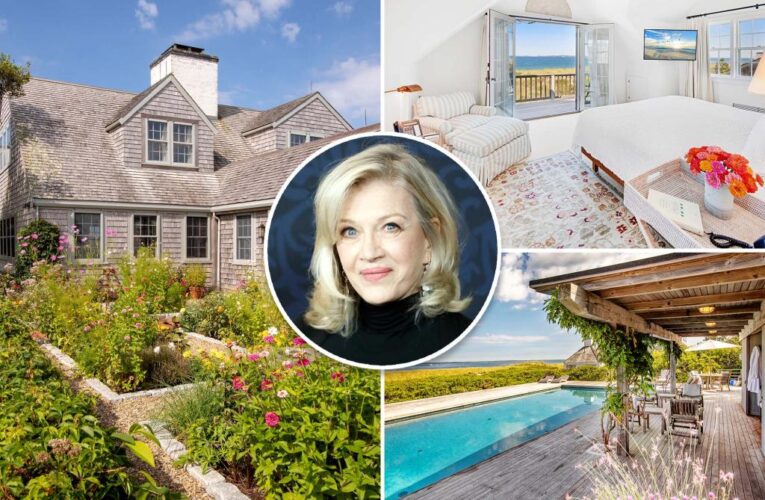 Diane Sawyer lists Martha’s Vineyard home shared with late husband