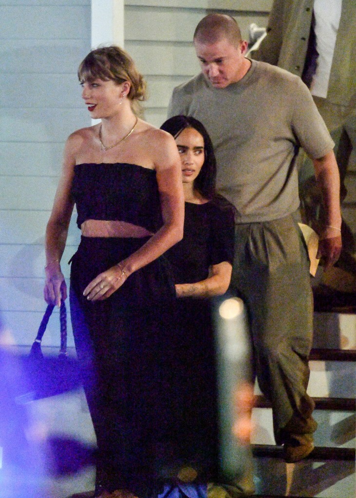 Taylor Swift, Zoe Kravitz and Channing Tatum