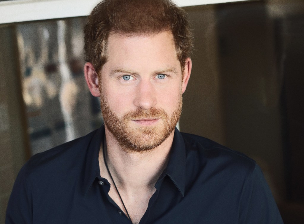 Photo of Prince Harry. 