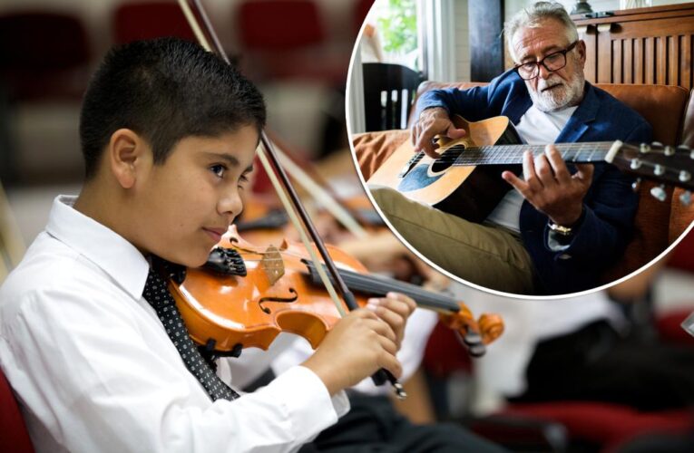 Childhood music lessons may keep minds sharp in old age