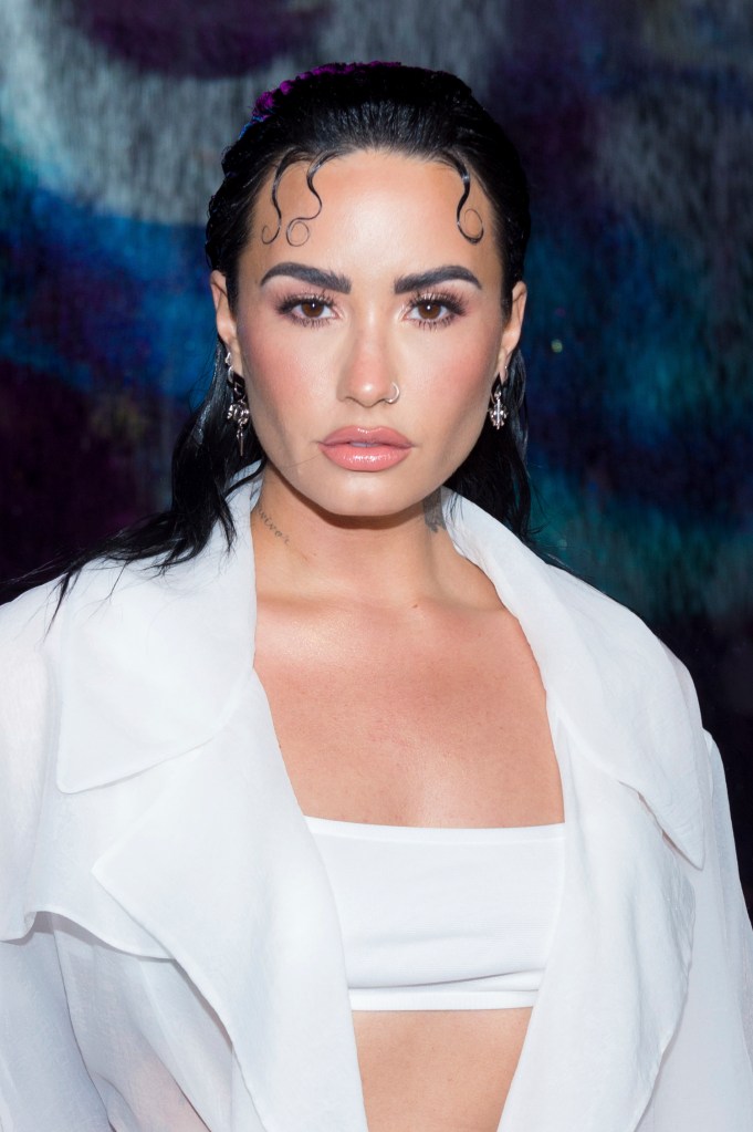 Demi Lovato attends the Boss Spring/Summer 2023 collection presentation on Wednesday, March 15, 2023, at Herald Plaza in Miami.