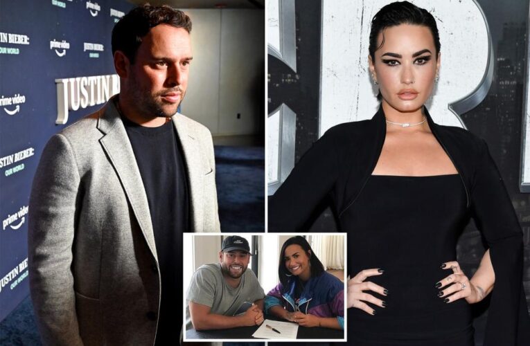 Demi Lovato leaves manager Scooter Braun after Bieber rumors