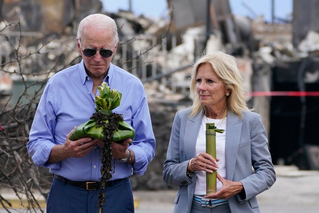 The President and First Lady.