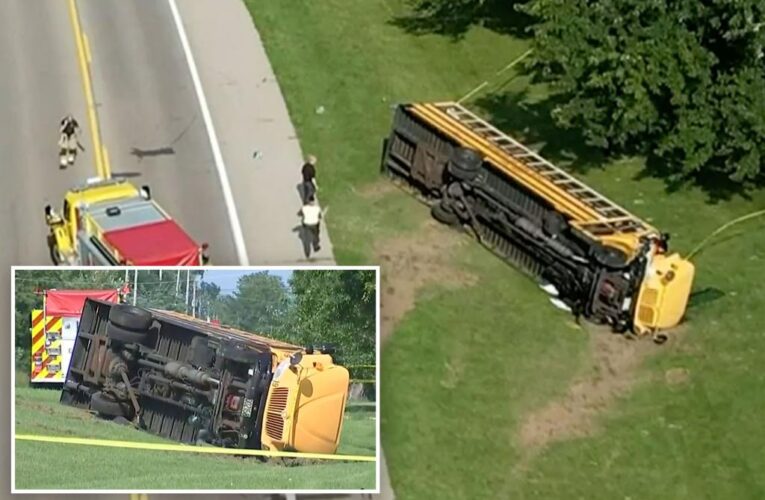 Young Ohio student killed in bus crash on first day of school