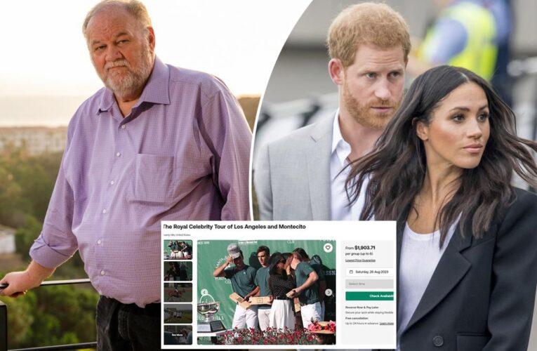 Meghan Markle’s father denies involvement in ‘tacky’ Harry and Meghan tour