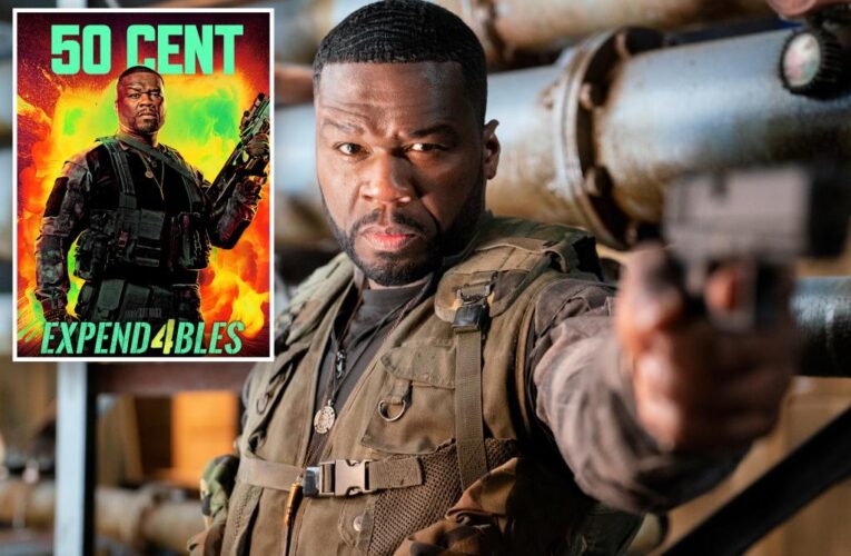 50 Cent angry over his appearance in ‘Expendables 4’ poster