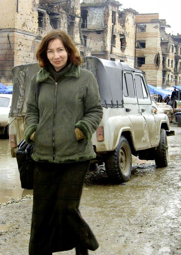 Murdered Chechen activist Natalia Estemirova 