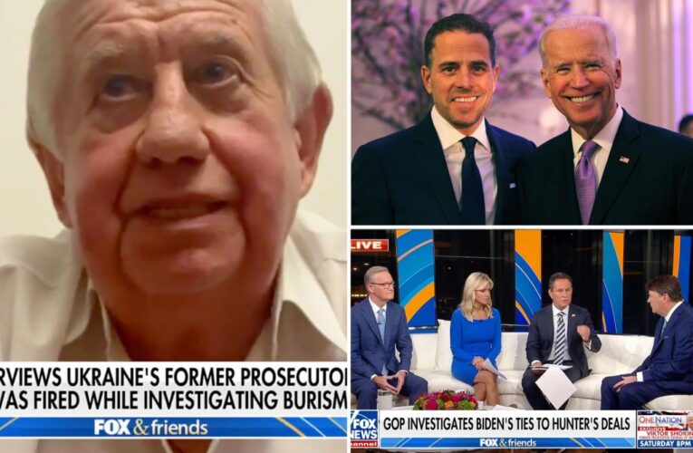 Viktor Shokin says Hunter Biden recruited by Burisma ‘provide protection’ for CEO