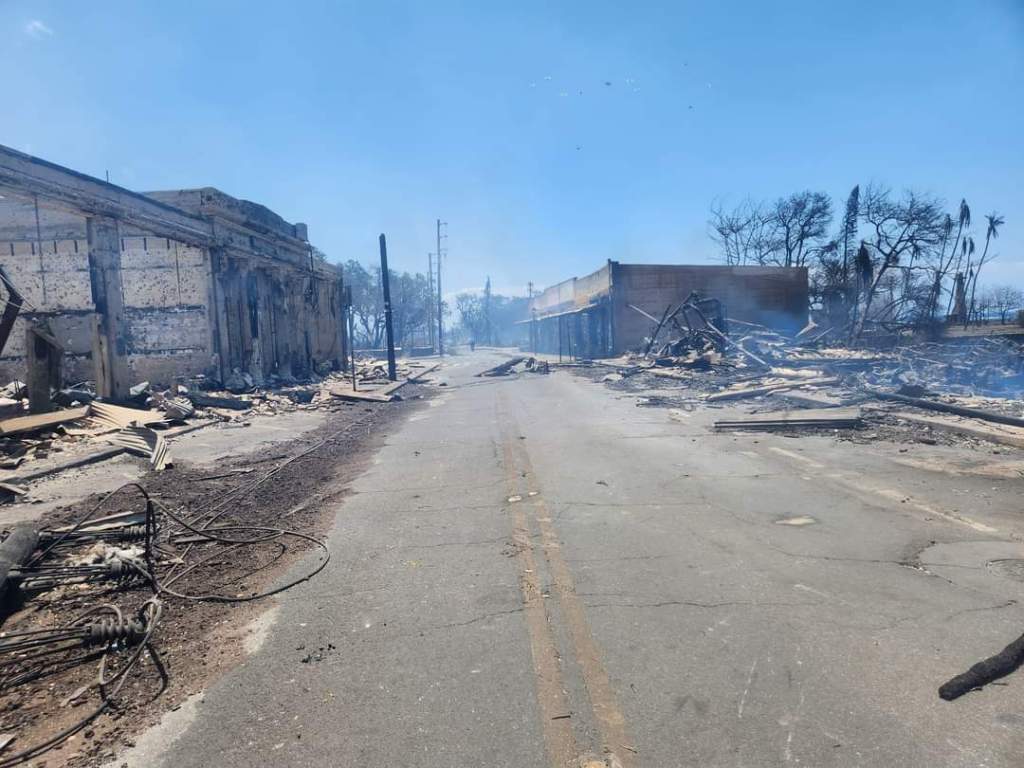 Wildfires devastating Maui struck one of its most historic cities and the one-time capital of the former kingdom, Lahaina.