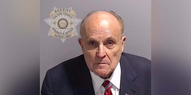 Rudy Giuliani mugshot