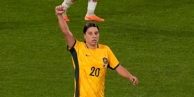 Sam Kerr scores