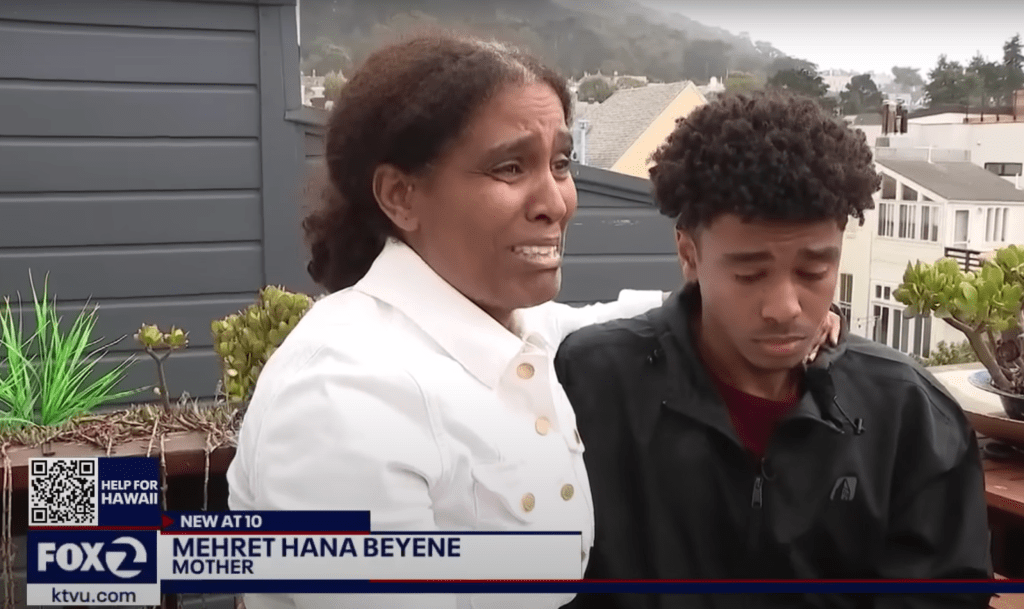 "We want to take him home. I need my son. I need my son," Kidane's mother said. "He's a good man who has a bright future, very loving to his family, said Yohanes's mother. 