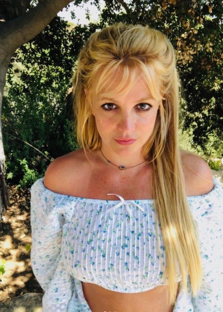 Spears said she's "been playing it strong for way too long," adding that her Instagram shows a life that is "far from reality."