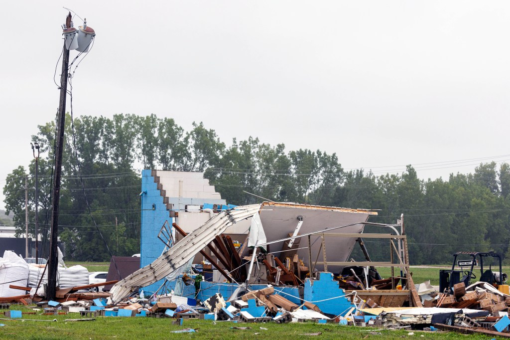 Multiple people were killed as the storms strong winds and multiple tornadoes tore off roofs and destroyed homes in Michigan.