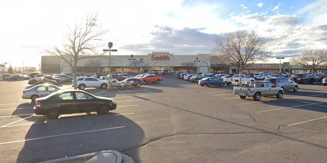 Pictured is the Smith's parking lot in Albuquerque where Sydney Wilson was shot