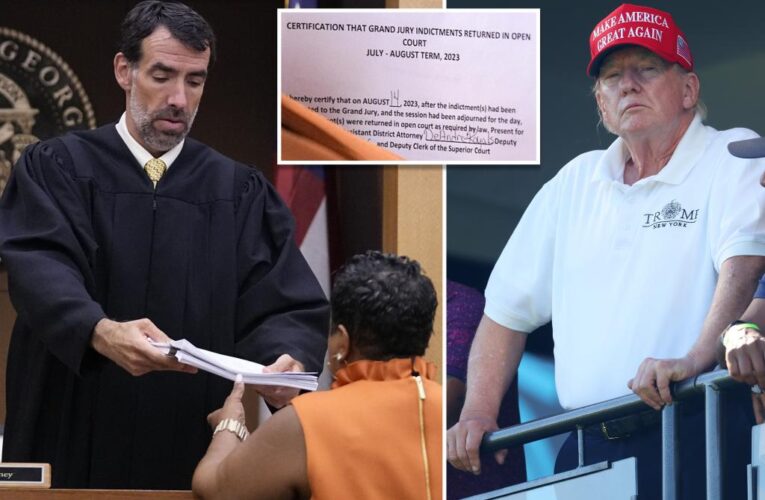 Georgia grand jury hands up 10 indictments in Trump 2020 election investigation