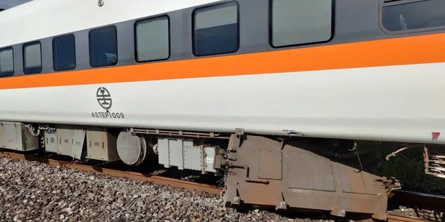 Train damaged by drunk driver