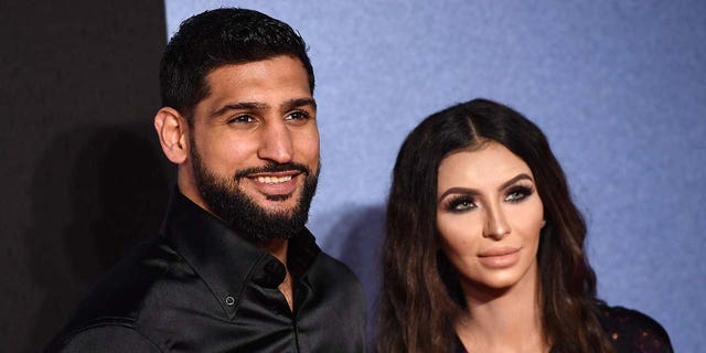 Amir Khan and Faryal Makhdoom