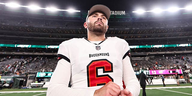 Baker Mayfield up close post game