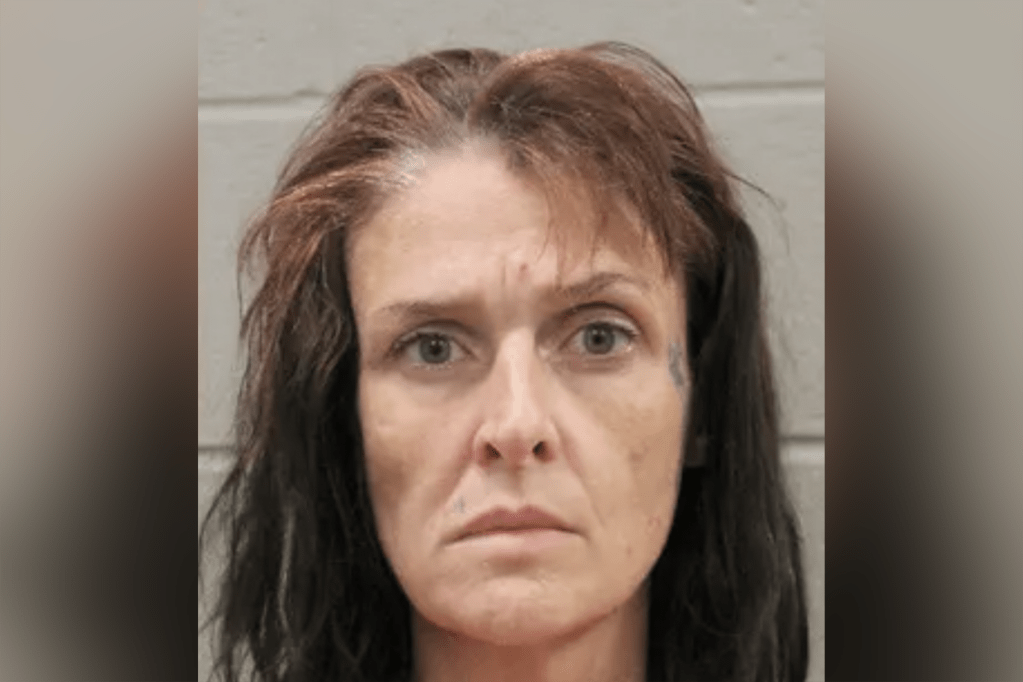 Pamela Merritt was arrested in connection for fatally stabbing her landlord found hidden behind an outdoor staircase. 