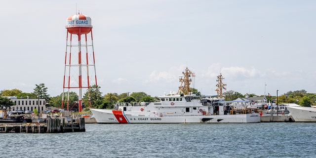 Coast Guard Training Center in Cape May, New Jersey