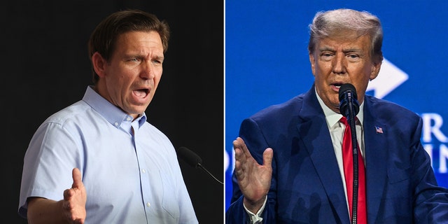 DeSantis and Trump