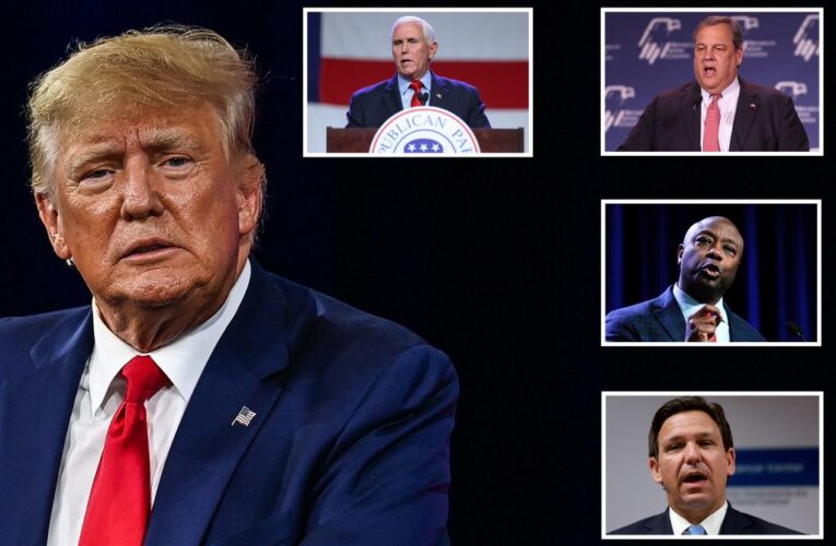 2024 GOP candidates take sides as Trump indicted over 2020 election actions