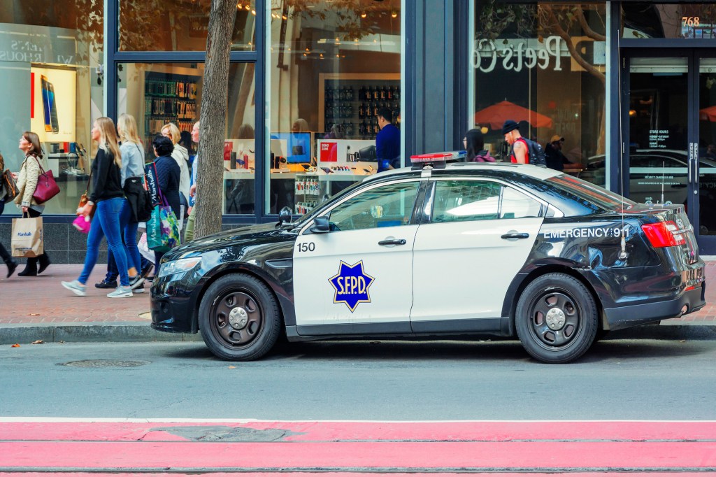 San Francisco Police Department vehicle