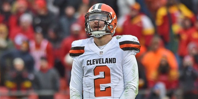 Johnny Manziel after turnover