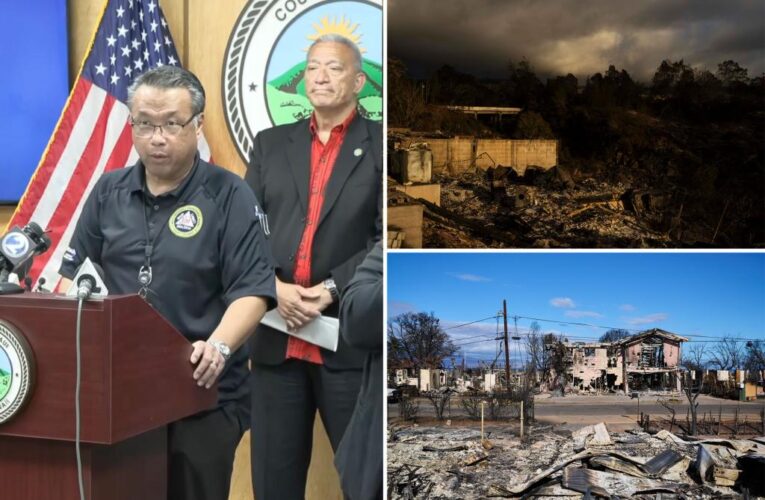 Maui emergency chief Herman Andaya resigns after defending siren decision