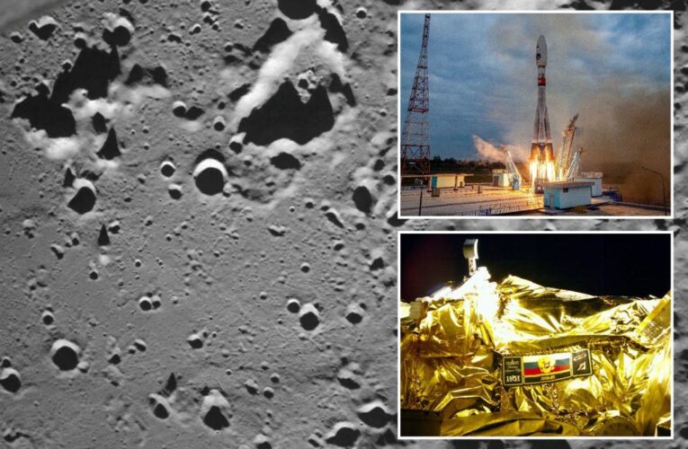 Russia’s Luna-25 space craft smashes into the moon in failure