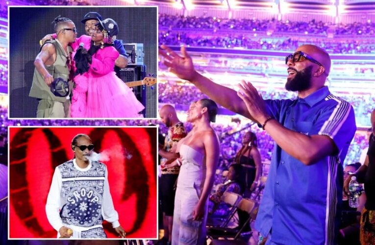 Rap icons rock Yankee Stadium to celebrate 50 years of hip-hop