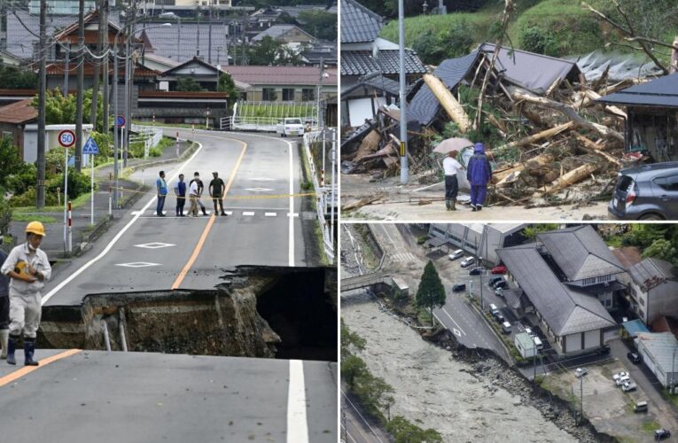 Typhoon Lan makes landfall in Japan, thousands urged to seek safety
