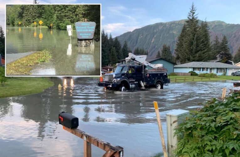 Historic flooding along Alaska river forces evacuations