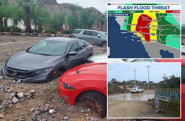 Hurricane Hilary could dump year of rain in Desert Southwest