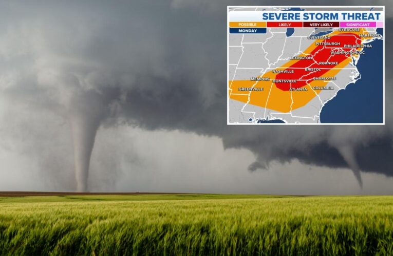 August storm to trigger severe weather across Midwest and Northeast