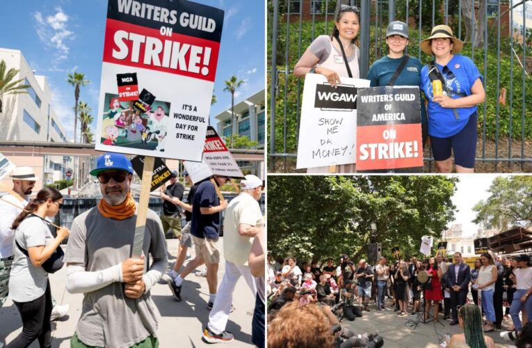 Striking Writers Guild of America to meet with studio producers Friday