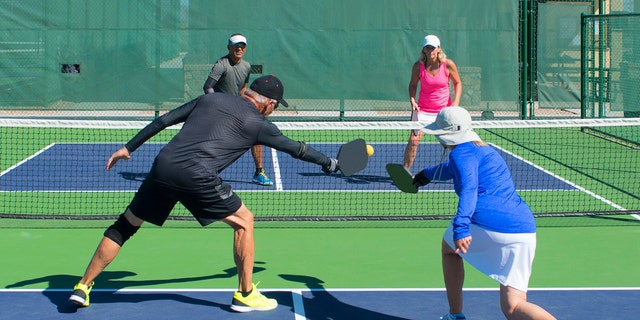 Pickleball game