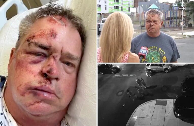 Philadelphia Navy veteran Scott Harris brutally attacked walking dog near park