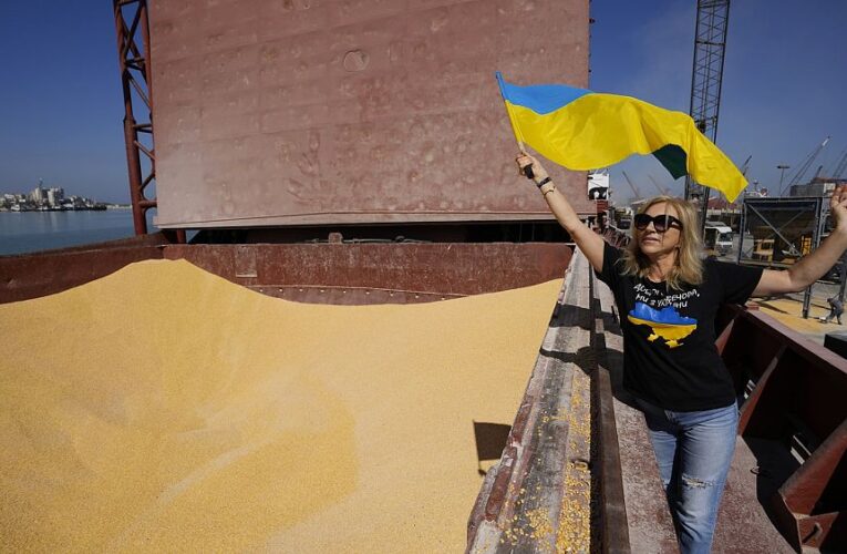 Ukraine and Slovakia reach deal on grain as Brussels threatens legal action against unilateral bans