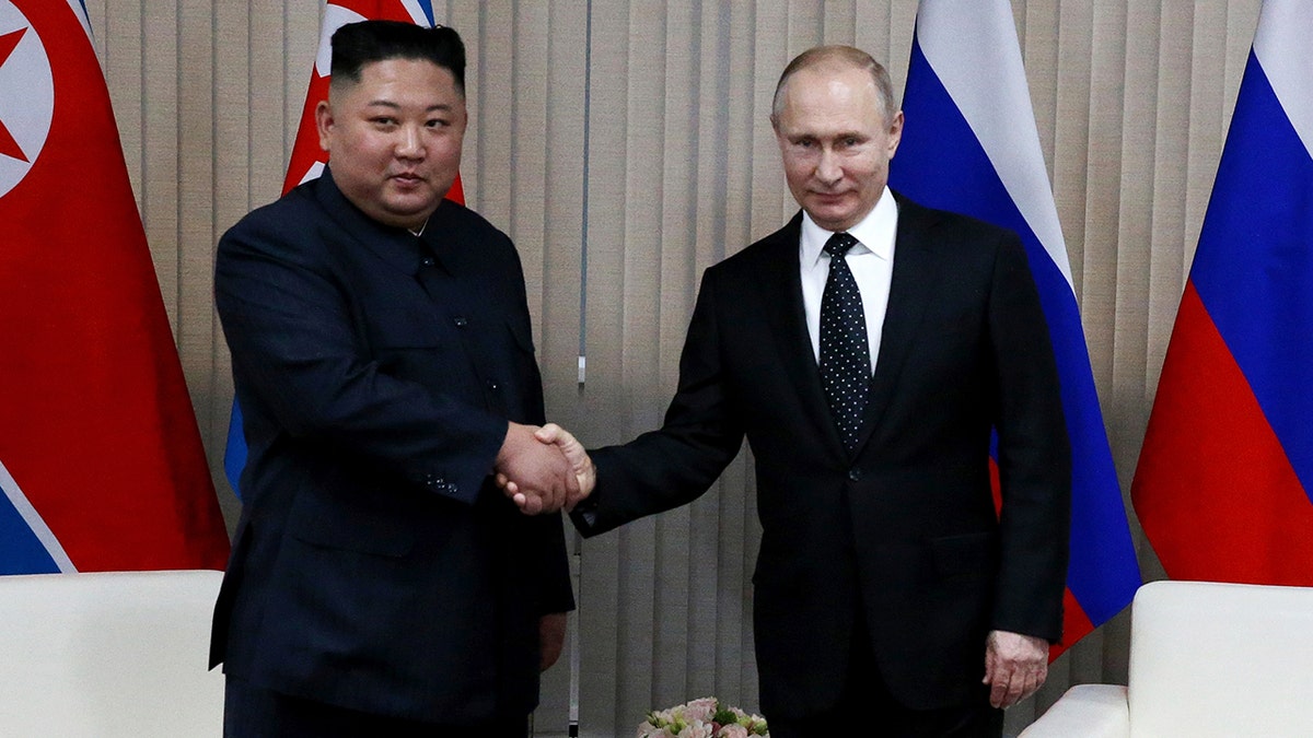 Russian President Vladimir Putin receives North Korean Leader Kim Jong-un in Vladivostok