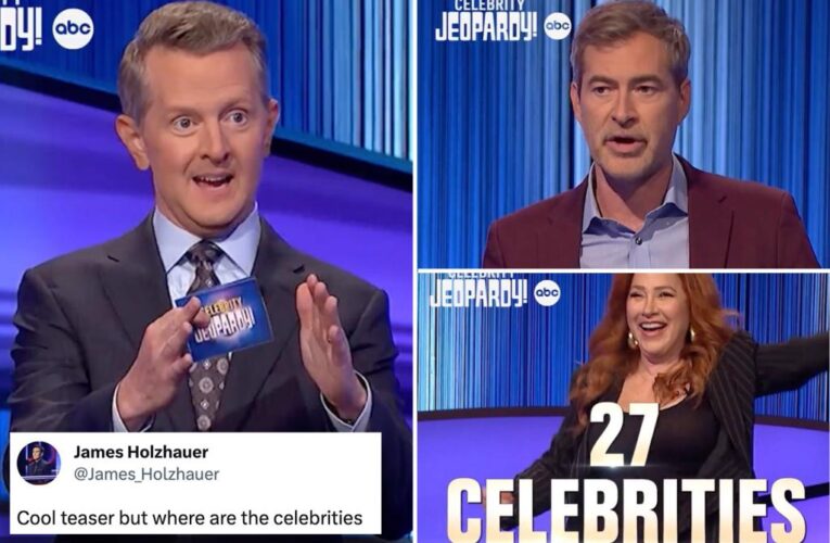 ‘Jeopardy!’ champion James Holzhauer mocks Ken Jennings’ ‘Celebrity Jeopardy!’ lineup