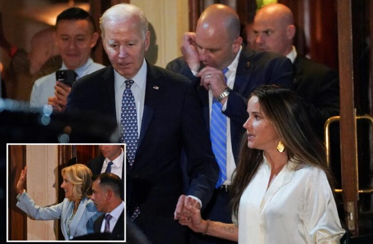 President Biden spotted with first lady and daughter Ashley at swanky NYC eatery ahead of UN Assembly