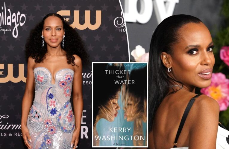 Kerry Washington reveals she contemplated suicide in new memoir
