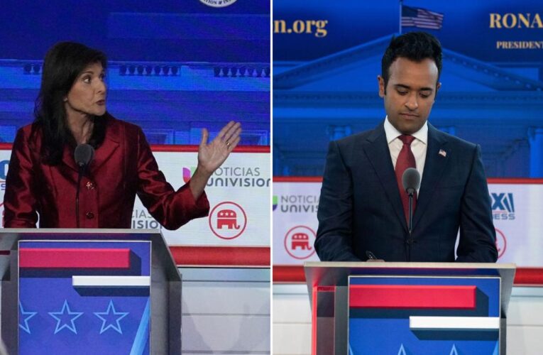 Haley scolds Ramaswamy during Republican debate