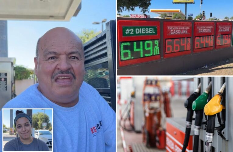 California gas prices nearing $7 a gallon has San Diego drivers grumbling