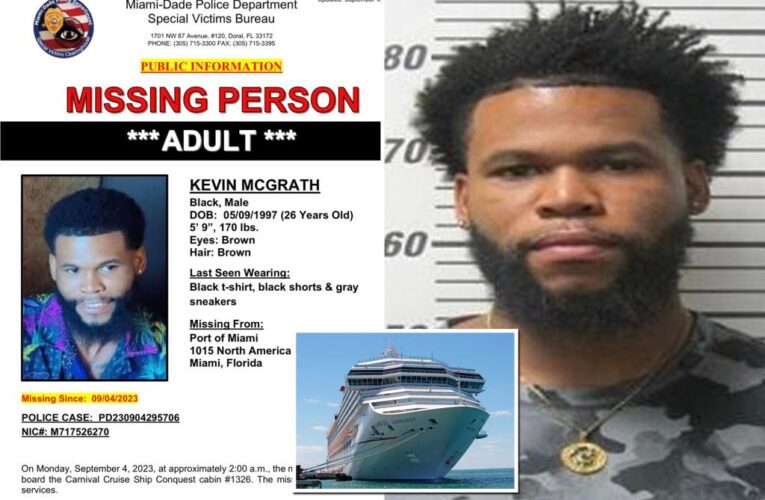 Passenger who vanished from cruise ship was on parole for assault: report