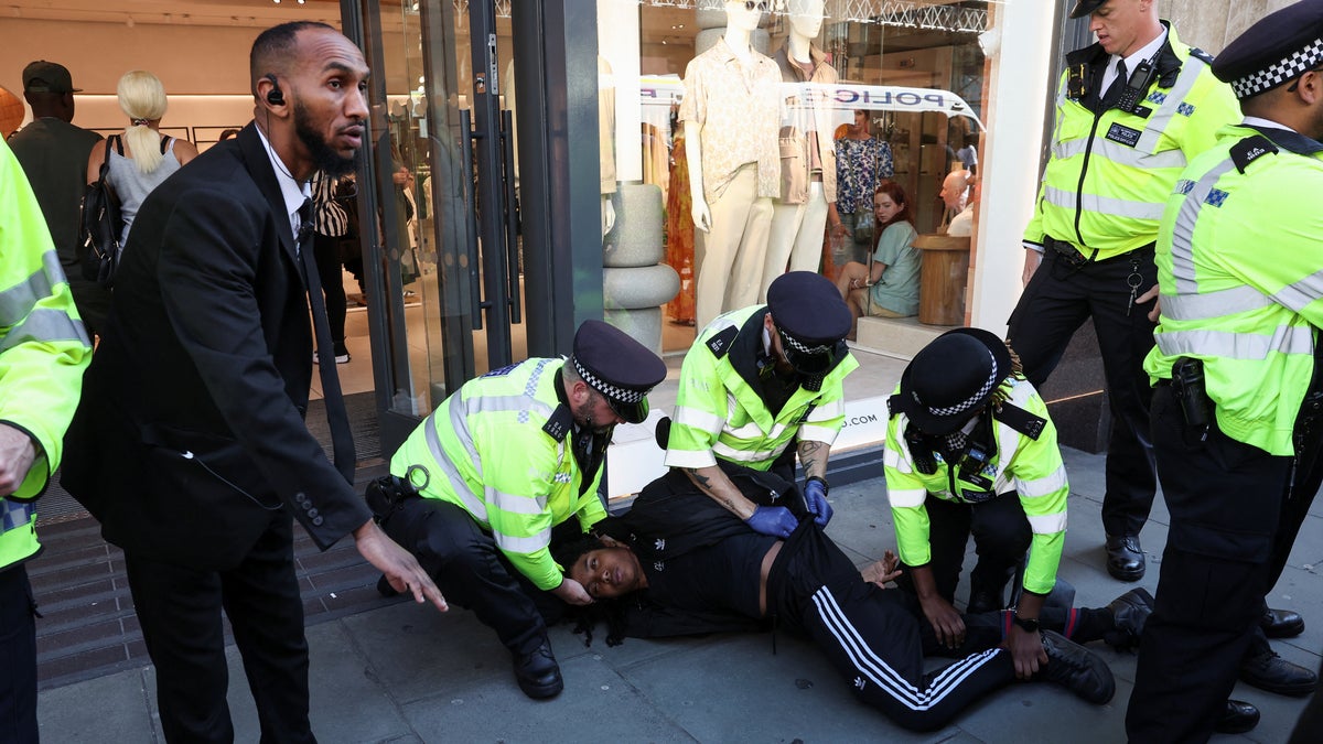 Shoplifting London stores